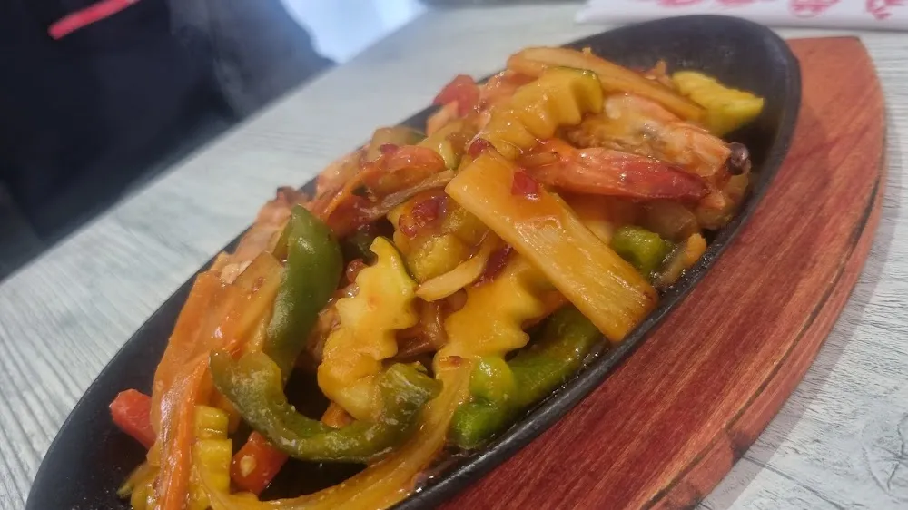 Gambas Sauce Piquante